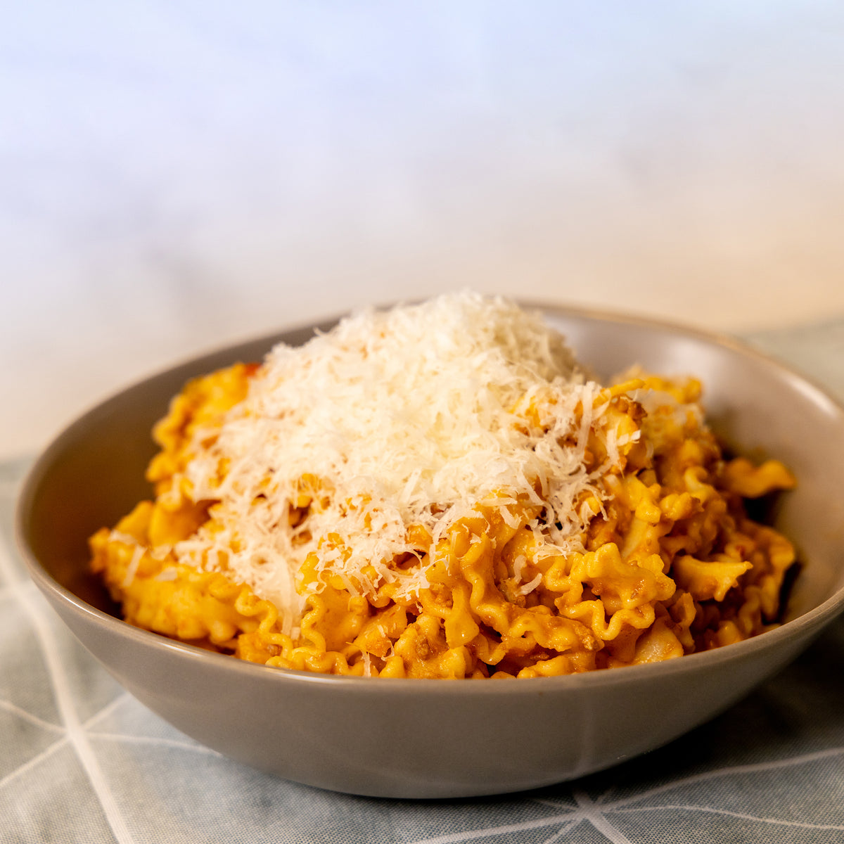 Mafaldine with Bolognese Sauce (Serves 2) Mosaico Kitchen