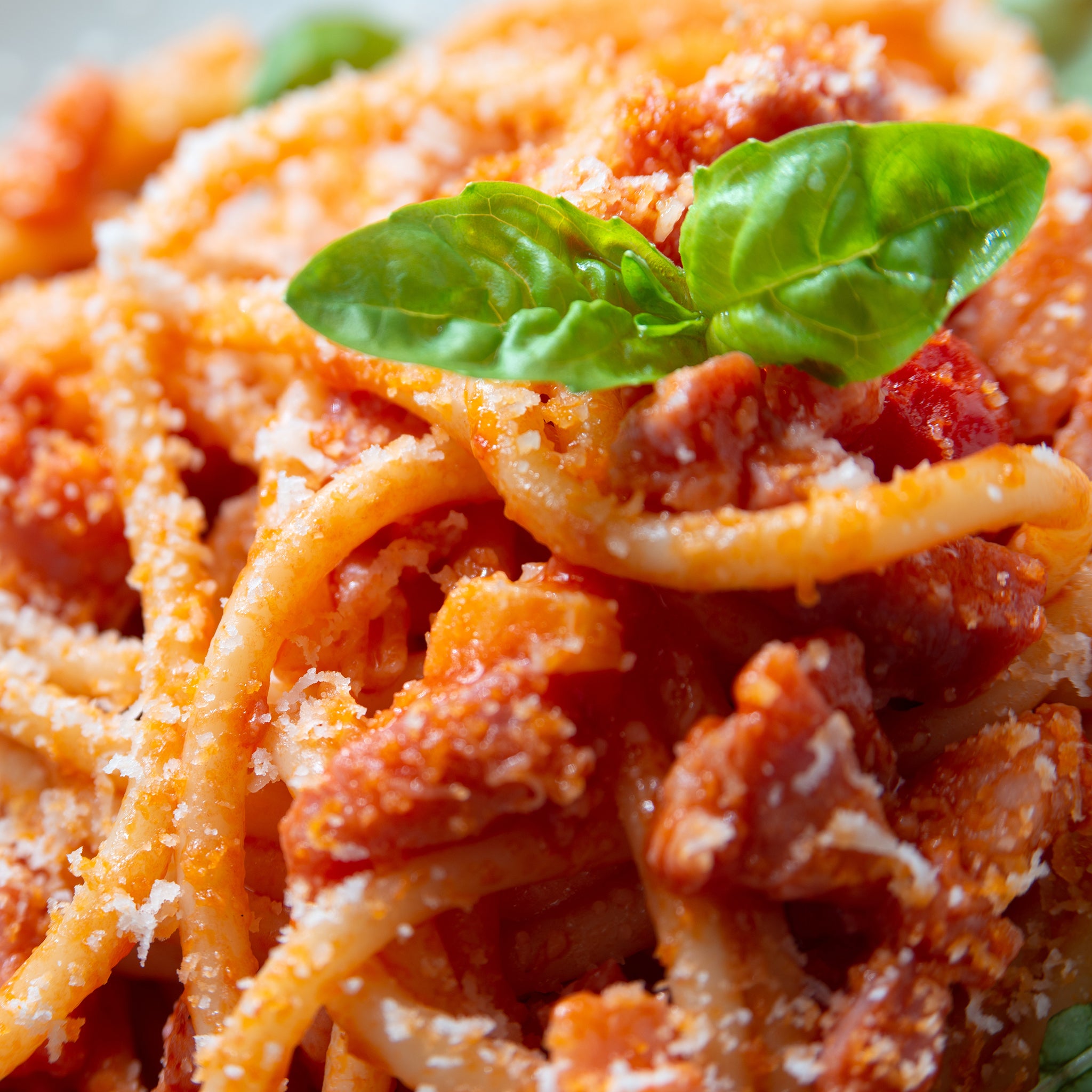 Spaghetti all'Amatriciana (Serves 2)